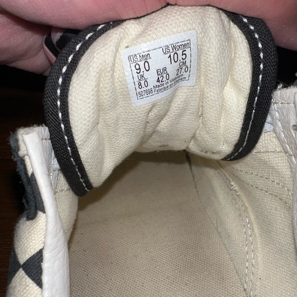 Vans OLD SKOOL PRIMARY CHECK SHOE - Picture 7 of 7